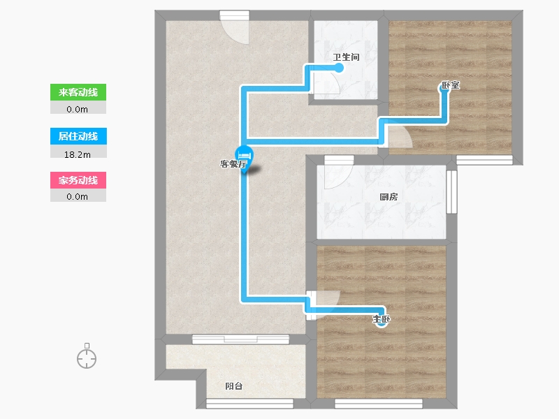 山东省-济南市-明湖之光-60.80-户型库-动静线