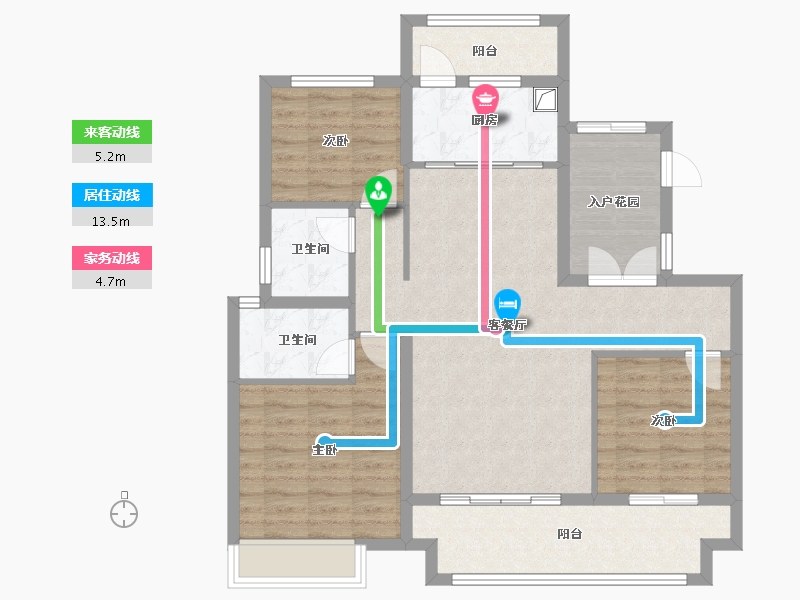 山东省-临沂市-樾府-99.00-户型库-动静线