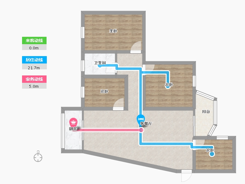 广东省-深圳市-景贝南住宅区-82.06-户型库-动静线