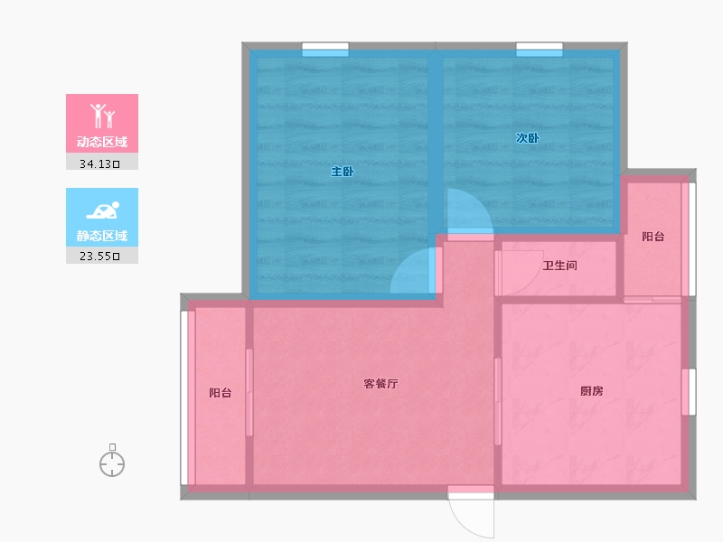 广东省-深圳市-东部翠海轩-51.01-户型库-动静分区