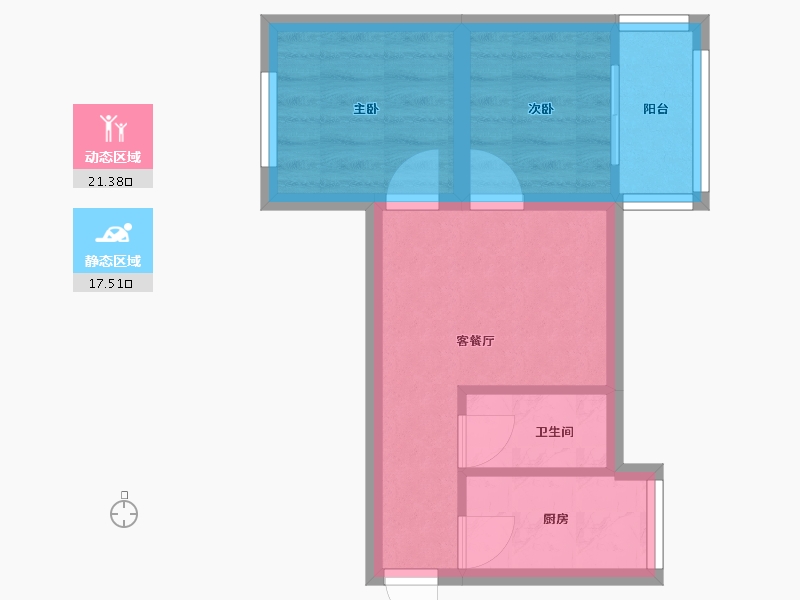 广东省-深圳市-金城华庭-33.67-户型库-动静分区