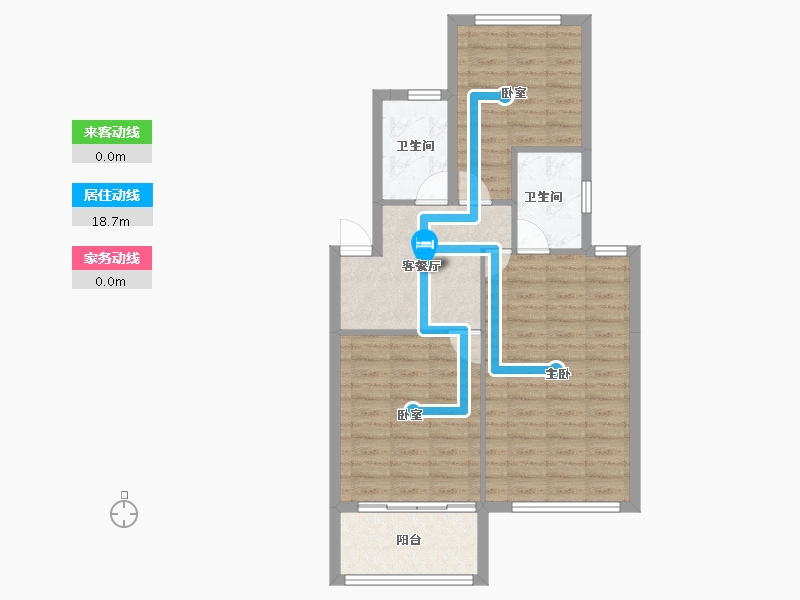 四川省-成都市-海伦堡玖悦府-71.72-户型库-动静线