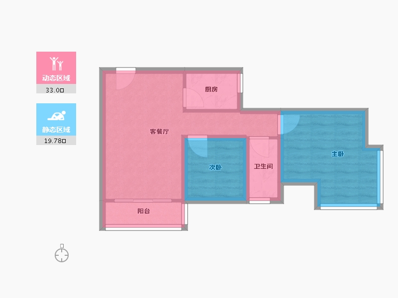 广东省-深圳市-和亨家家园-46.05-户型库-动静分区