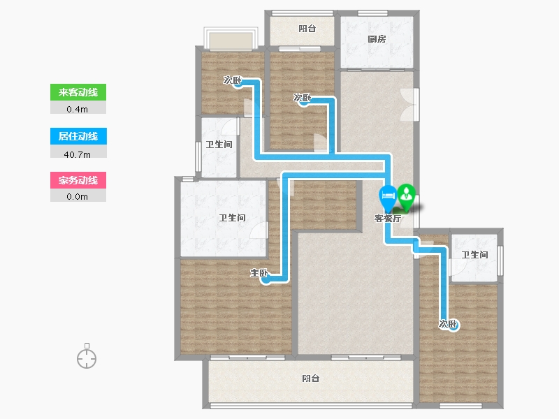 湖南省-长沙市-江山印-183.49-户型库-动静线