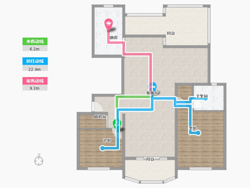 上海-上海市-爱法新城-151.00-户型库-动静线