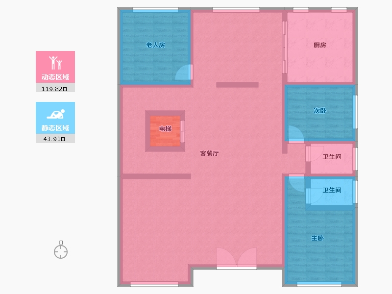 广东省-揭阳市-沫岗村-169.00-户型库-动静分区