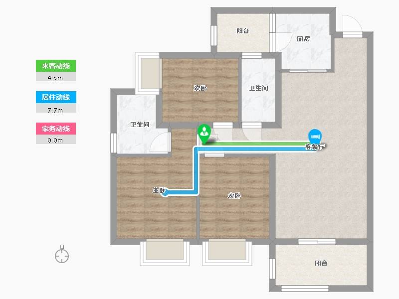 广西壮族自治区-钦州市-光大锦绣山河-78.00-户型库-动静线