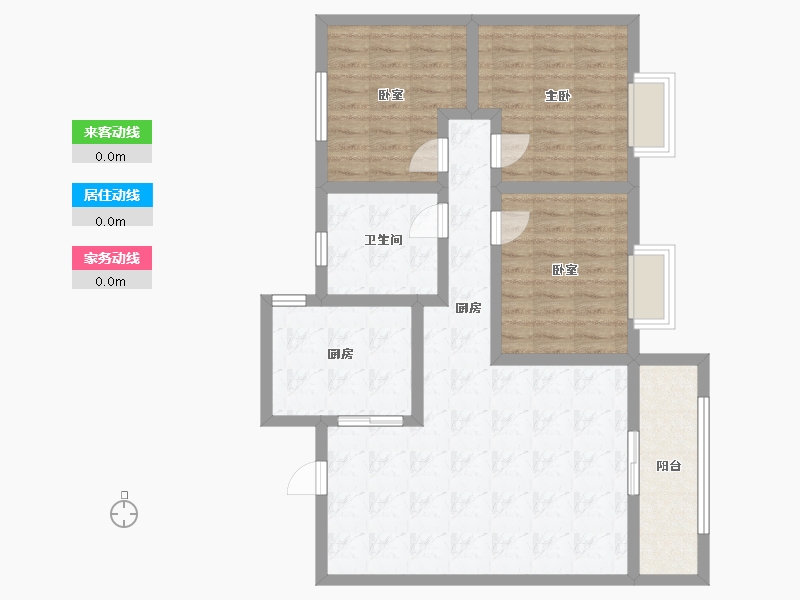 山东省-德州市-壹品书香-96.00-户型库-动静线