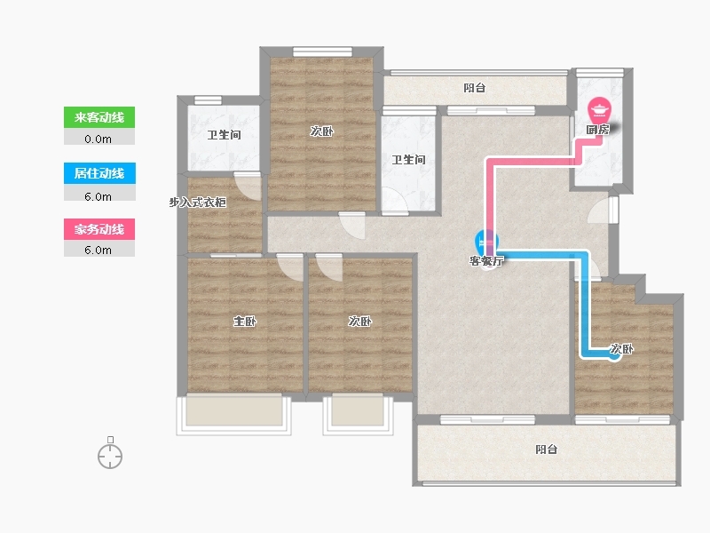 江西省-吉安市-状元华府-100.00-户型库-动静线