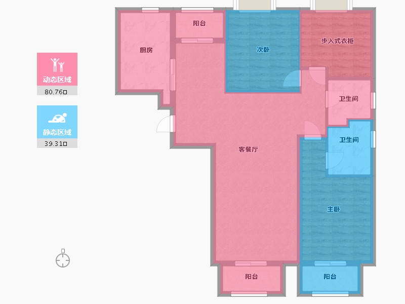 河北省-廊坊市-恒盛·阳光佳和-112.00-户型库-动静分区