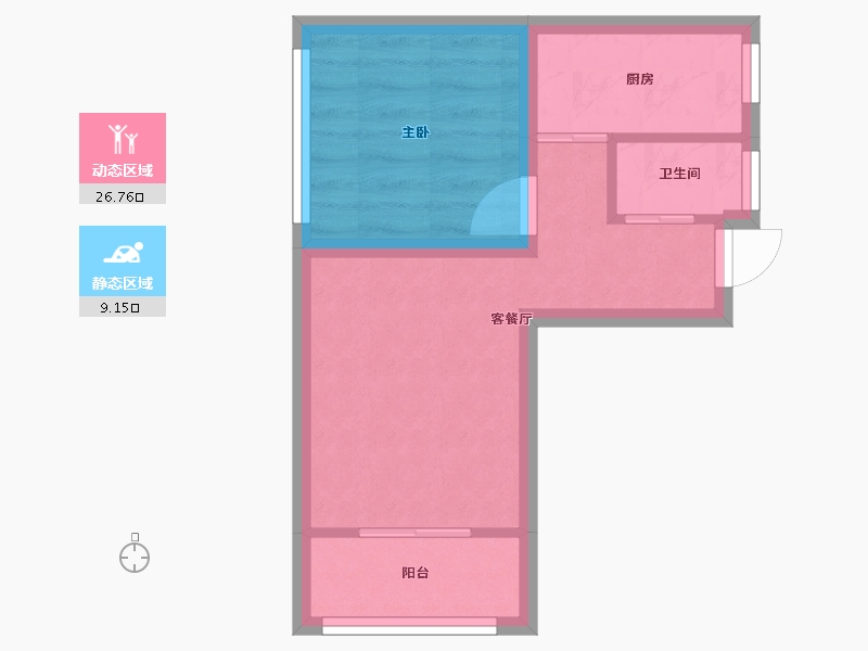 广东省-深圳市-汇龙花园-31.03-户型库-动静分区