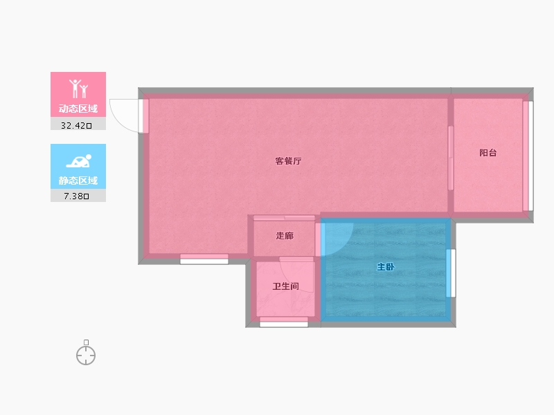 广东省-深圳市-景源华庭-35.25-户型库-动静分区