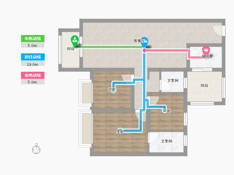 河北省-承德市-国创融园-88.36-户型库-动静线