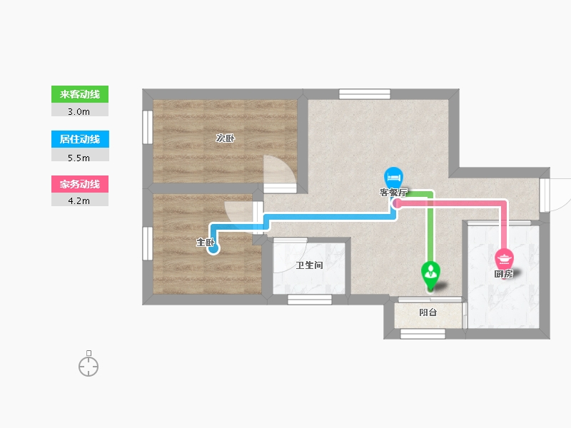 广东省-深圳市-瑞昌大厦-39.17-户型库-动静线