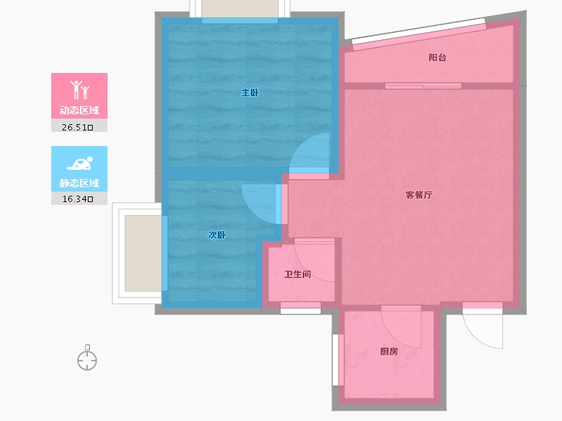 广东省-深圳市-高发城驰苑-37.39-户型库-动静分区