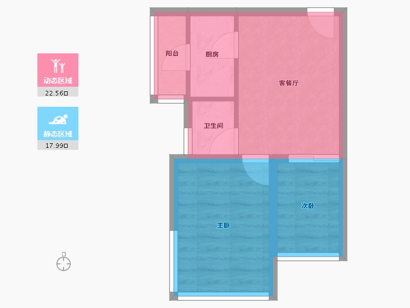 广东省-深圳市-中城天邑花园-35.58-户型库-动静分区