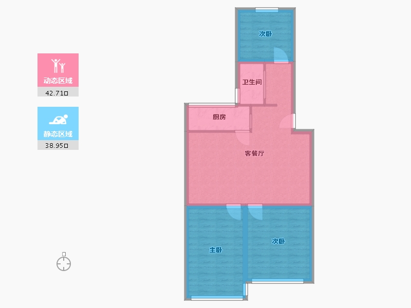 广东省-深圳市-长城一花园-73.18-户型库-动静分区