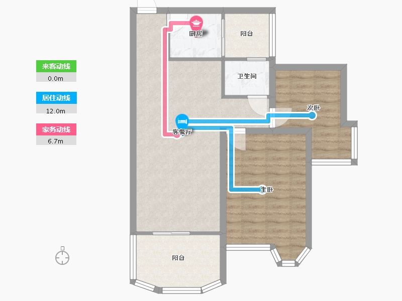 广东省-深圳市-金众香诗美林-68.77-户型库-动静线