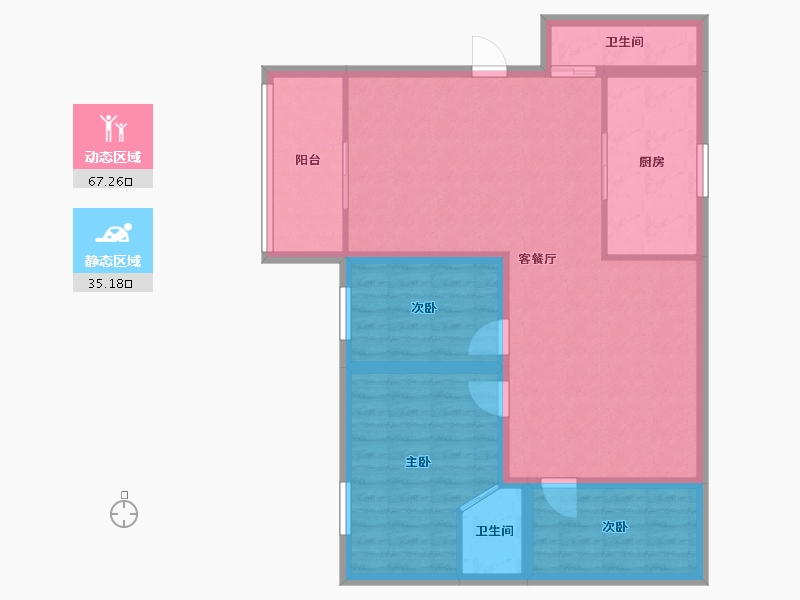 广东省-深圳市-怡和楼-92.03-户型库-动静分区