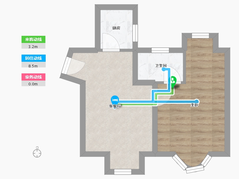 广东省-深圳市-嘉汇新城-34.15-户型库-动静线