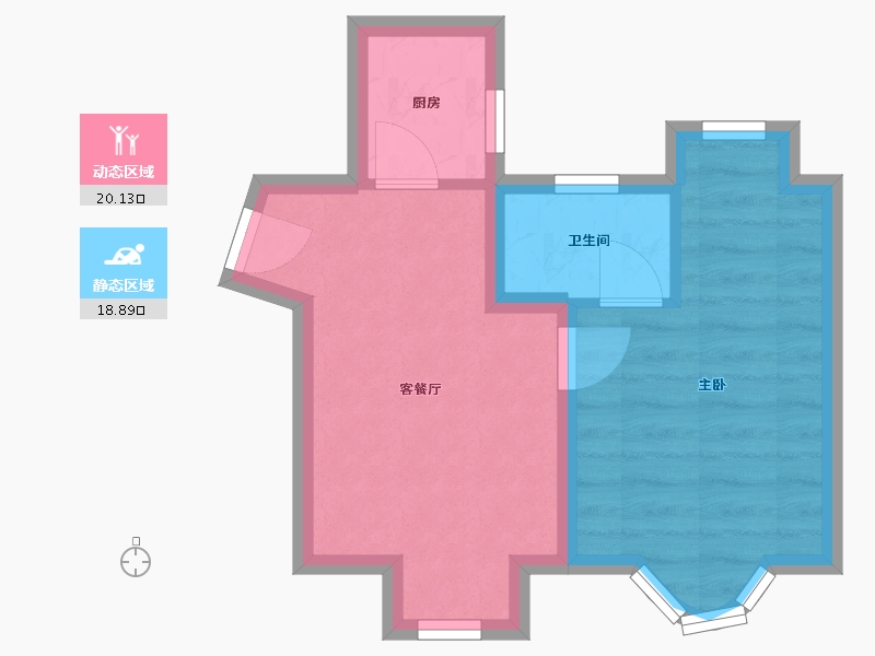 广东省-深圳市-嘉汇新城-34.15-户型库-动静分区