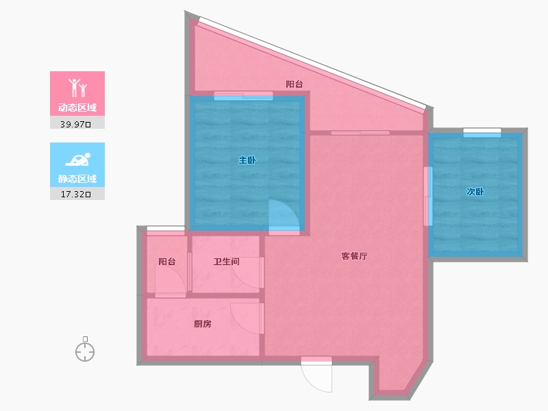 广东省-深圳市-景源华庭-50.54-户型库-动静分区