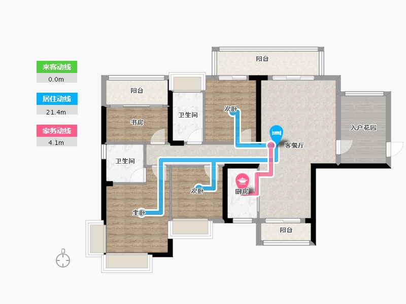 广西壮族自治区-玉林市-裕达-108.47-户型库-动静线