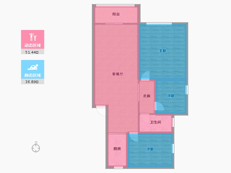 广东省-深圳市-颐林雅院-78.88-户型库-动静分区