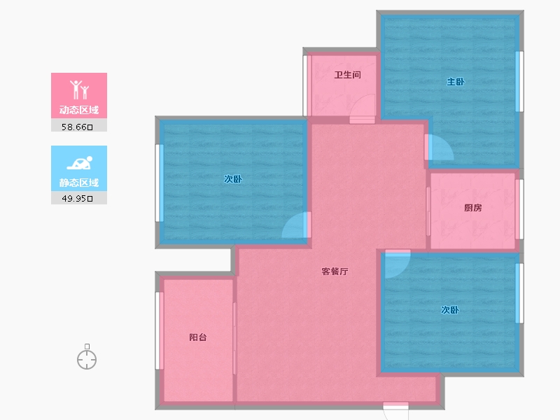 广东省-深圳市-全海花园-97.41-户型库-动静分区