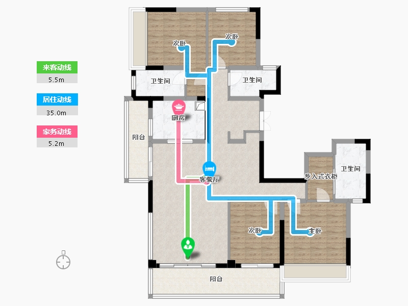 四川省-成都市-未来之城-148.80-户型库-动静线