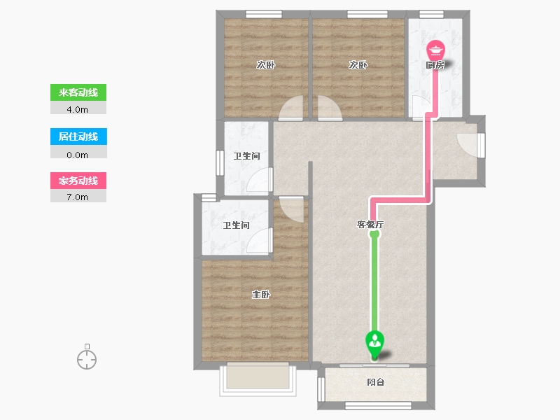 河北省-石家庄市-富力城-B区-92.00-户型库-动静线