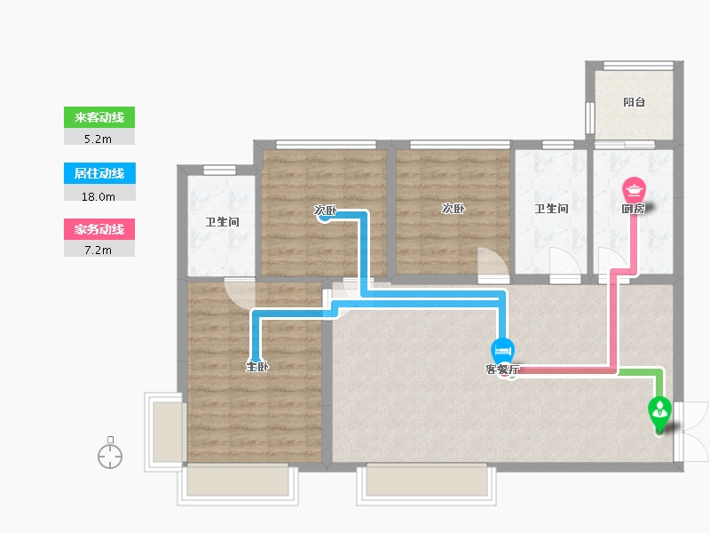 四川省-眉山市-万景峰汇-96.00-户型库-动静线