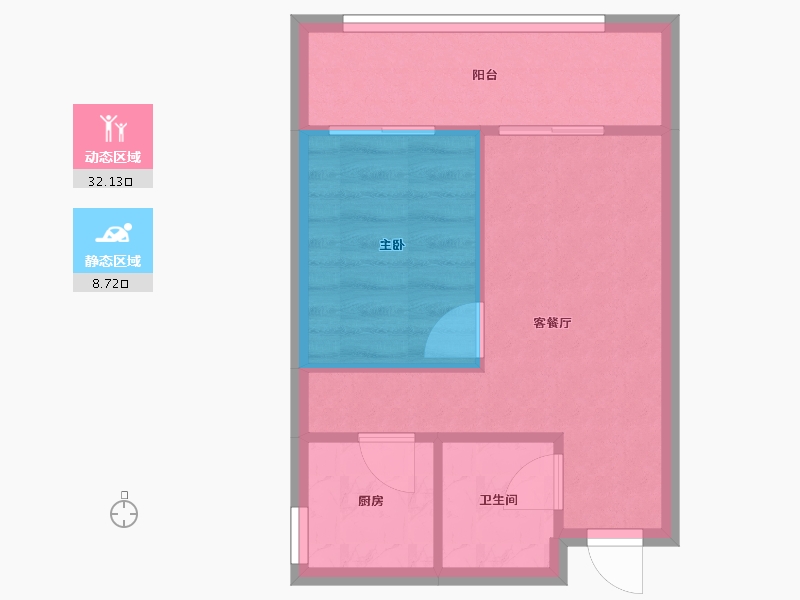 陕西省-西安市-国宾中央区-35.70-户型库-动静分区