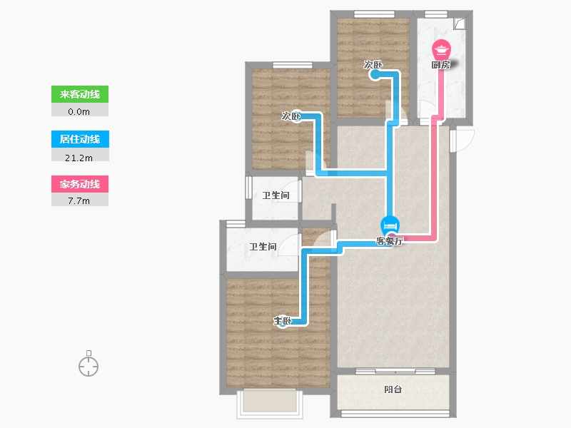 山西省-运城市-阳光嘉苑-100.00-户型库-动静线