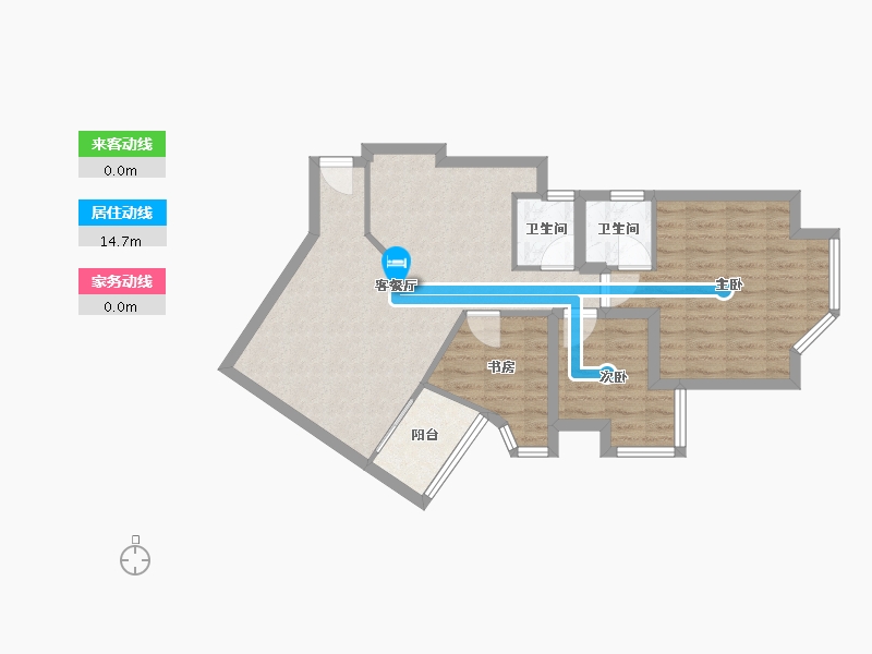 广东省-深圳市-星河雅居-67.76-户型库-动静线