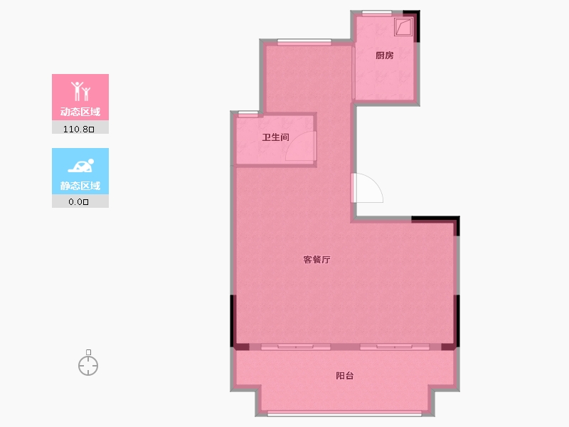 安徽省-铜陵市-公园道御湖-102.40-户型库-动静分区