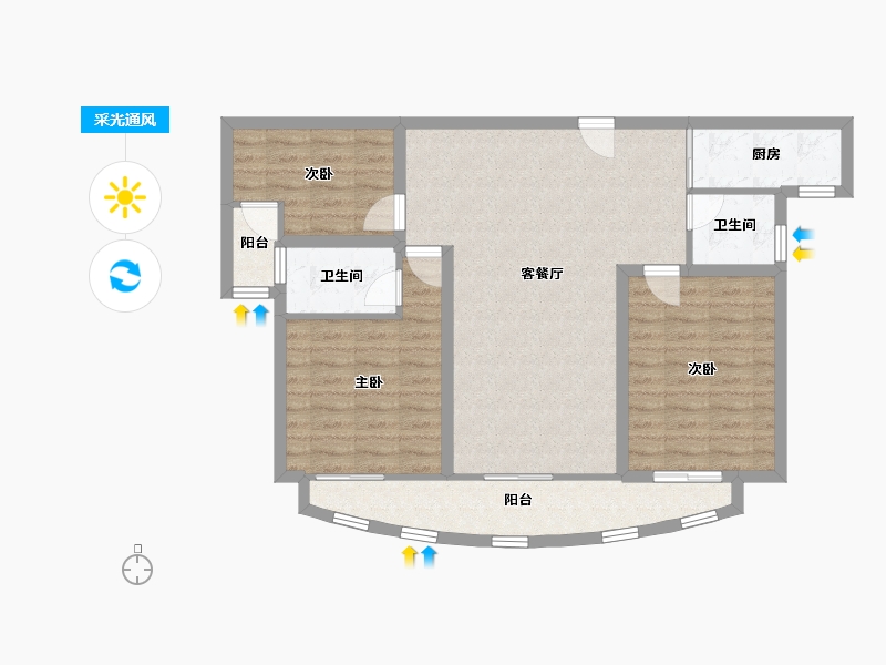 广东省-深圳市-福雅园-91.01-户型库-采光通风