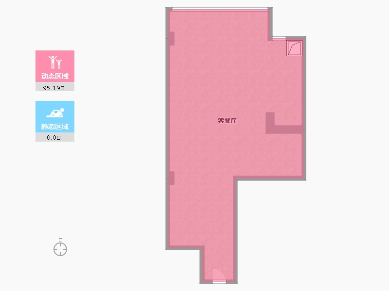 北京-北京市-长远天地-95.00-户型库-动静分区