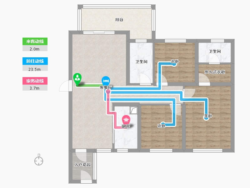 广东省-汕头市-铂悦府-92.80-户型库-动静线