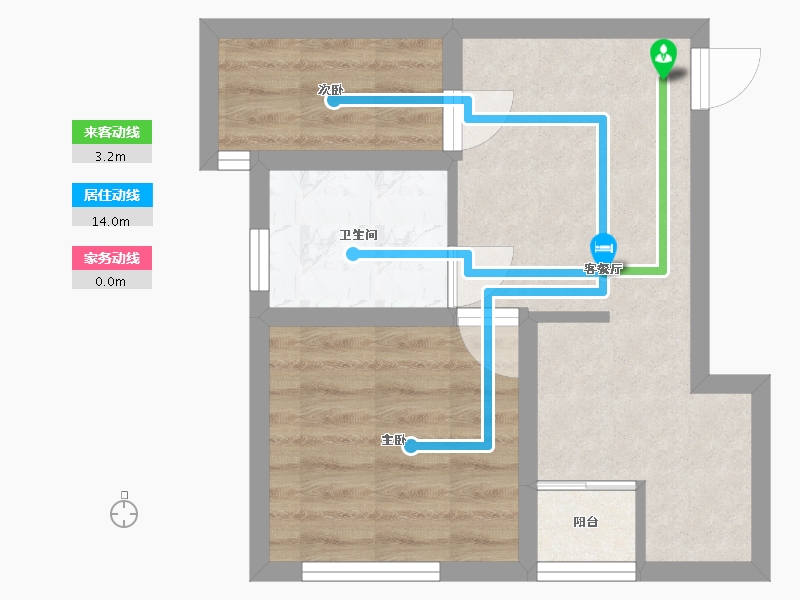 广东省-深圳市-碧华庭居-37.82-户型库-动静线