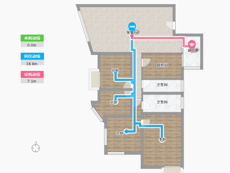 广东省-深圳市-华强花园-107.85-户型库-动静线