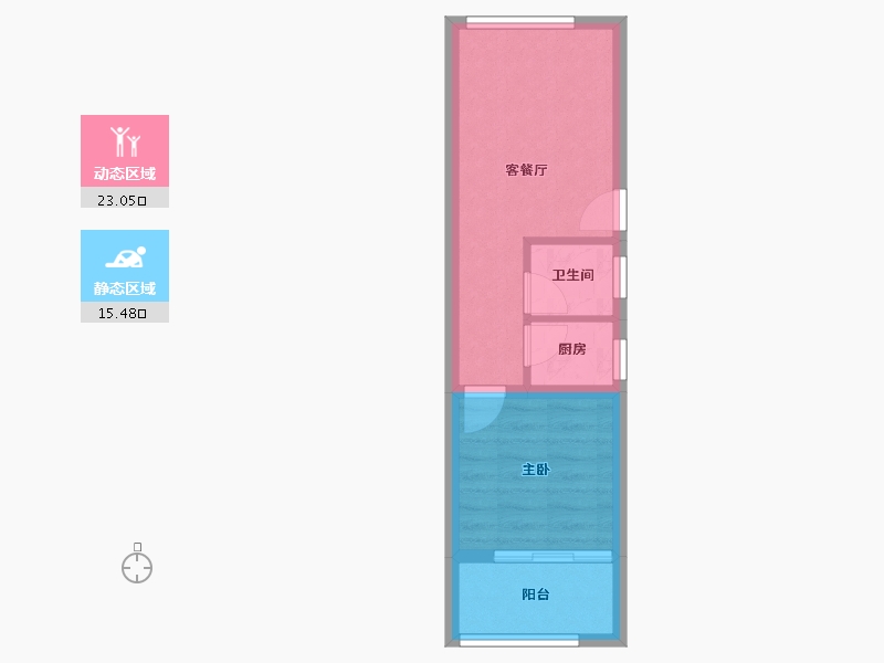 广东省-深圳市-华富大厦-33.92-户型库-动静分区