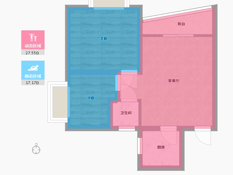 广东省-深圳市-高发城驰苑-38.99-户型库-动静分区