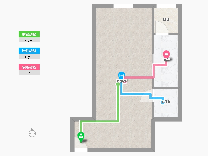 广东省-深圳市-御锦公馆-40.37-户型库-动静线