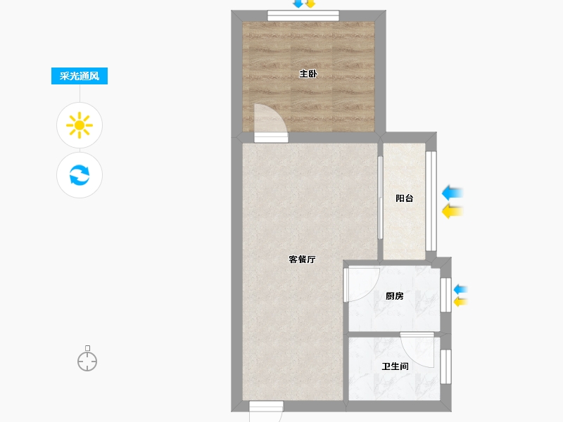 广东省-深圳市-红树家邻-34.31-户型库-采光通风