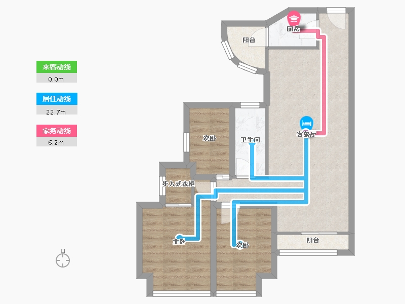 广东省-深圳市-雅云轩-64.06-户型库-动静线