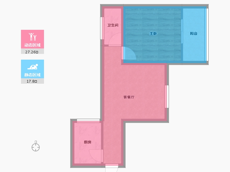 广东省-深圳市-锦林新居-39.32-户型库-动静分区