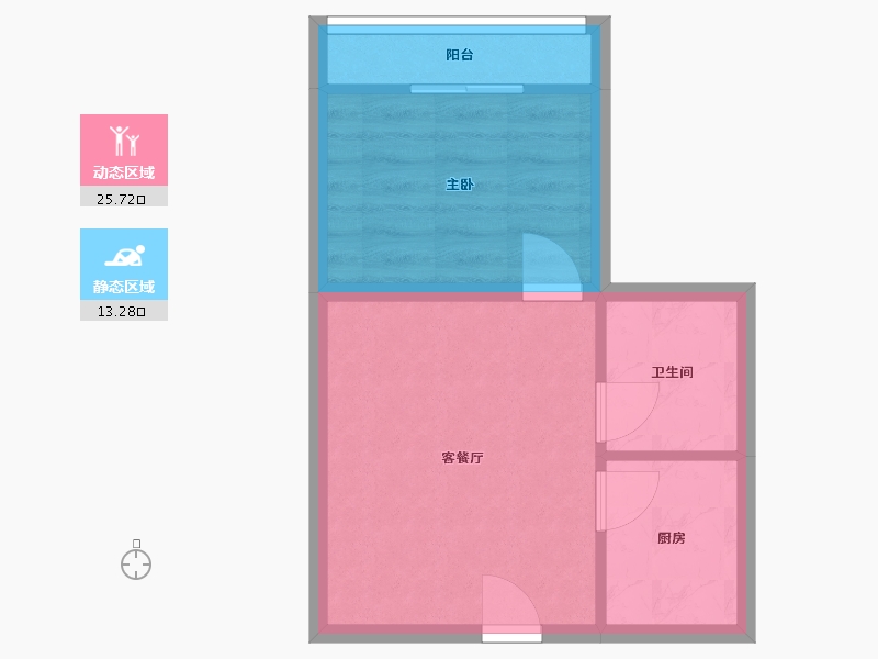 广东省-深圳市-海康大厦-34.53-户型库-动静分区