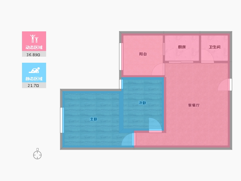 广东省-深圳市-深港1号-51.79-户型库-动静分区