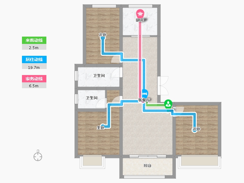 江苏省-连云港市-晶福苑-98.00-户型库-动静线